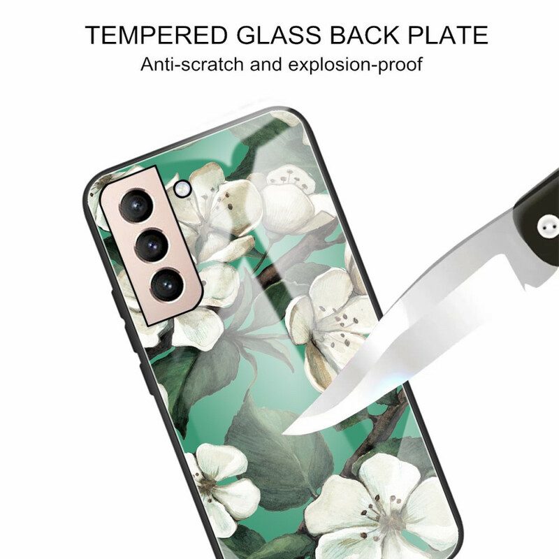 Skal För Samsung Galaxy S21 FE Grönsakshärdat Glas