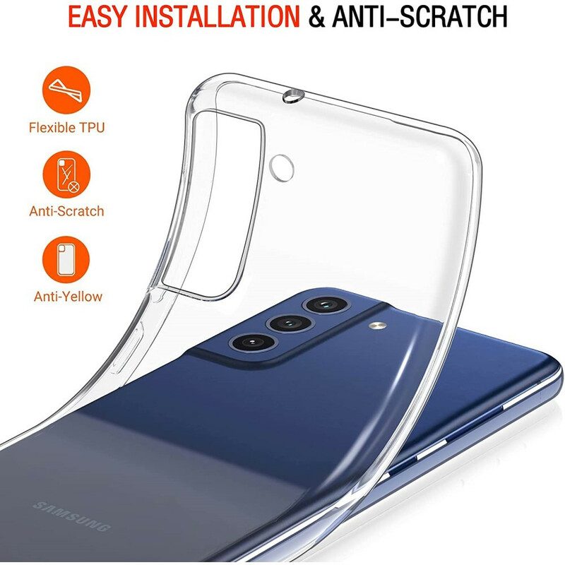 Skal För Samsung Galaxy S21 FE Skärm I Härdat Glas