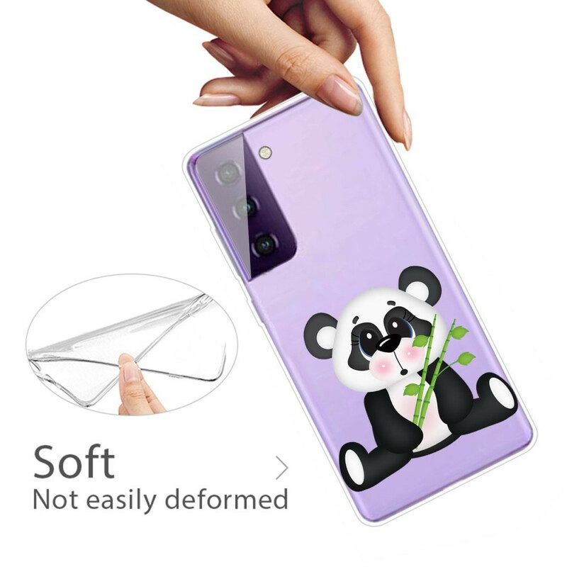 Skal För Samsung Galaxy S21 FE Sorglig Panda
