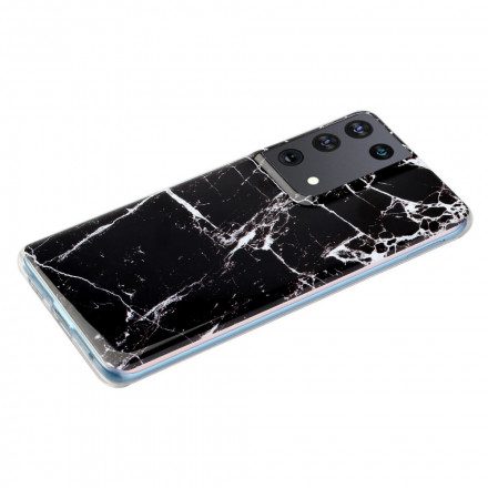 Skal För Samsung Galaxy S21 Ultra 5G Klassisk Marmor