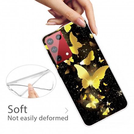 Skal För Samsung Galaxy S21 Ultra 5G Vackra Fjärilar