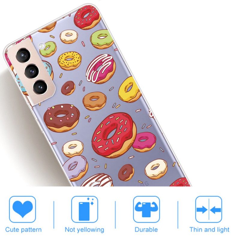 Skal För Samsung Galaxy S22 5G Älskar Donuts