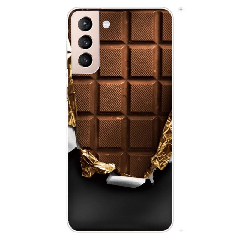 Skal För Samsung Galaxy S22 5G Choklad Flexibel