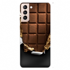 Skal För Samsung Galaxy S22 5G Choklad Flexibel