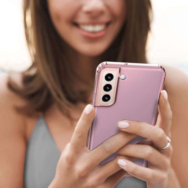 Skal För Samsung Galaxy S22 5G Färgad Transparent