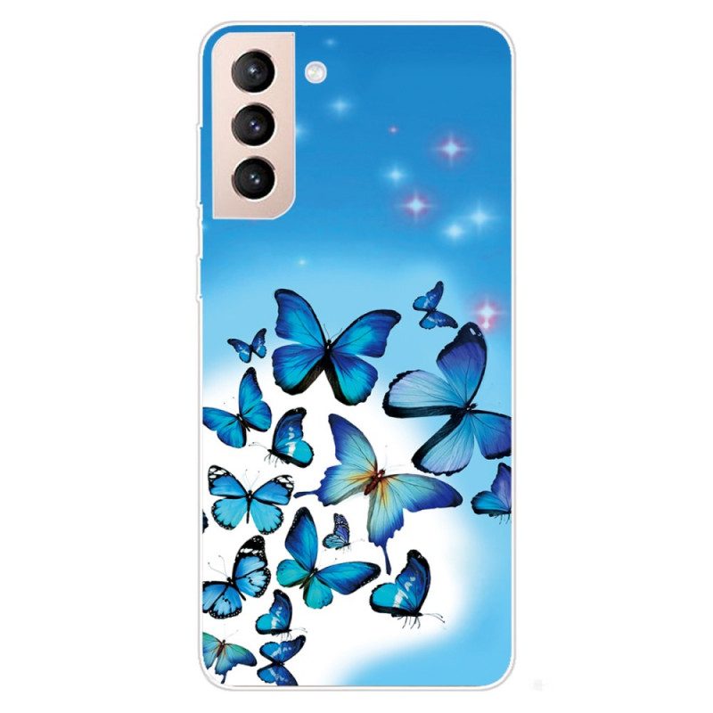Skal För Samsung Galaxy S22 5G Fjärilar Fjärilar 2