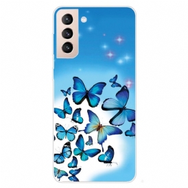 Skal För Samsung Galaxy S22 5G Fjärilar Fjärilar 2