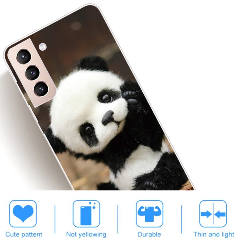 Skal För Samsung Galaxy S22 5G Flexibel Panda