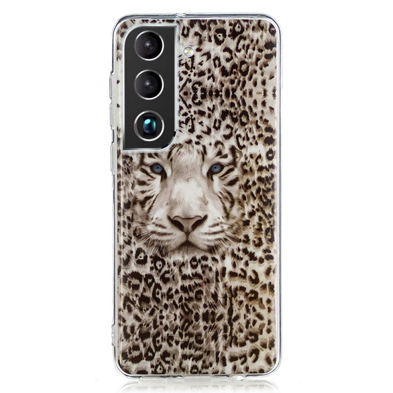Skal För Samsung Galaxy S22 5G Fluorescerande Leopard