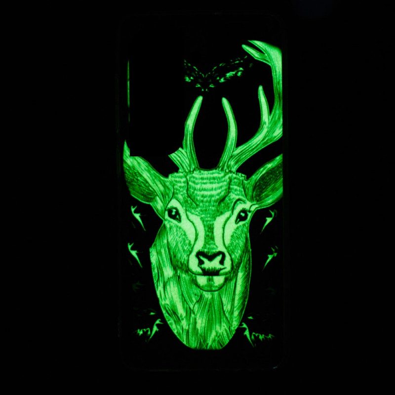 Skal För Samsung Galaxy S22 5G Fluorescerande Majestic Stag