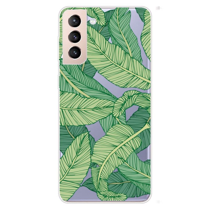 Skal För Samsung Galaxy S22 5G Kaktus Akvarell