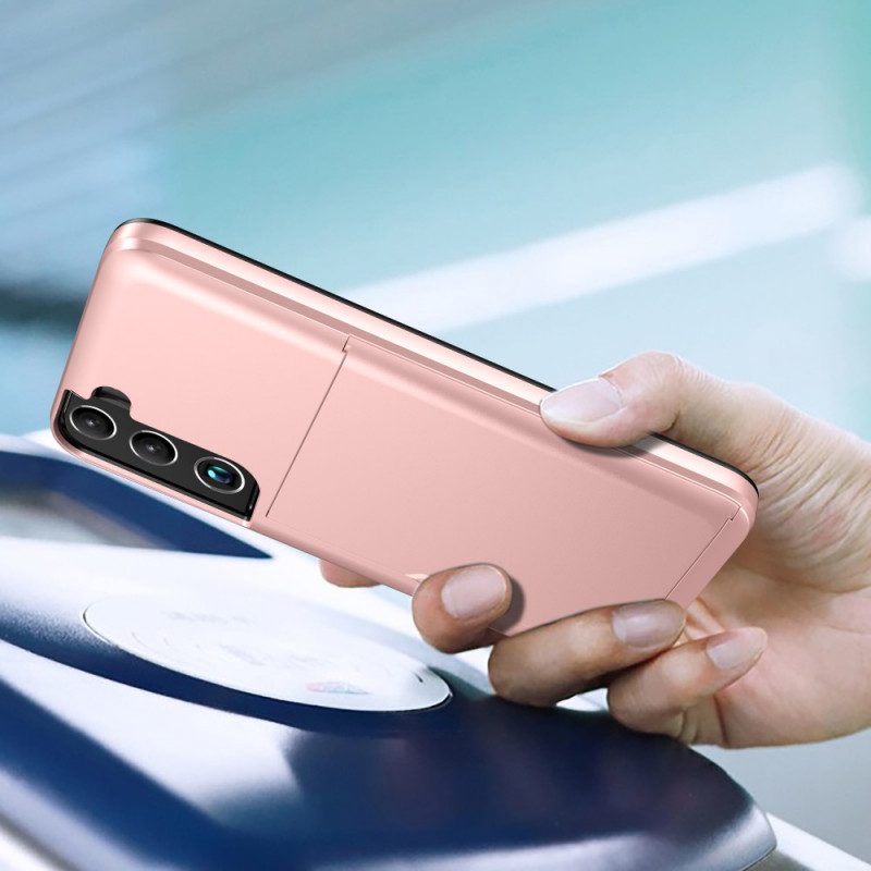 Skal För Samsung Galaxy S22 5G Korthållare Med Blixtlås