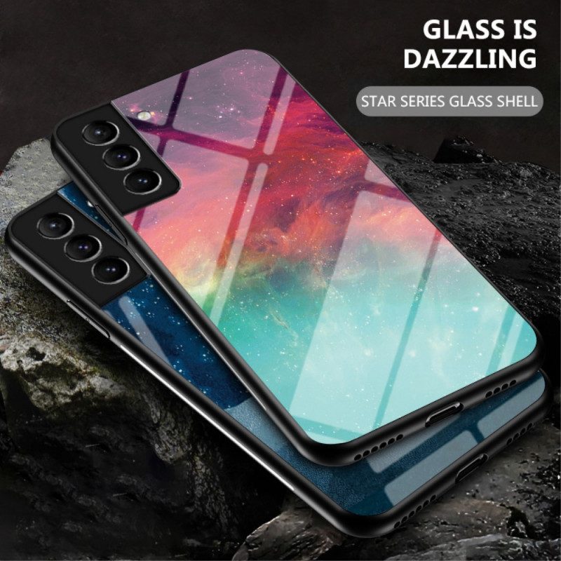 Skal För Samsung Galaxy S22 5G Skönhet Härdat Glas
