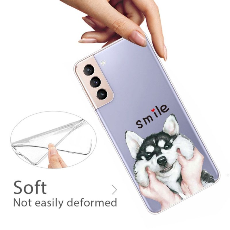 Skal För Samsung Galaxy S22 5G Smile Dog