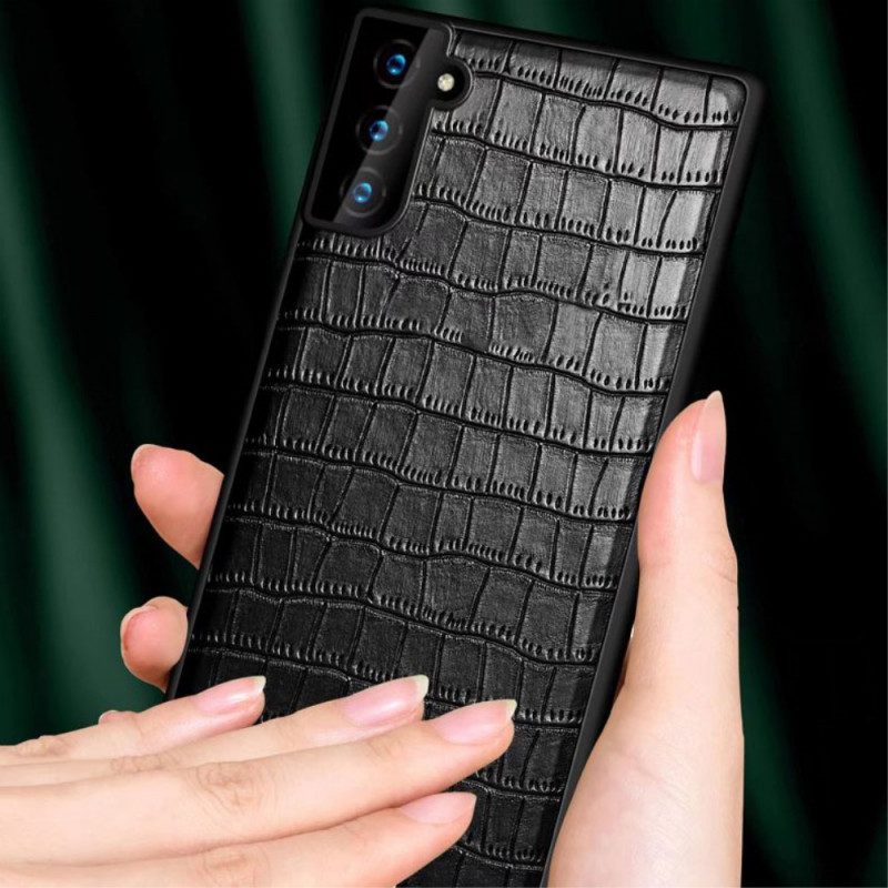 Skal För Samsung Galaxy S22 5G Sulada Krokodilskinnseffekt