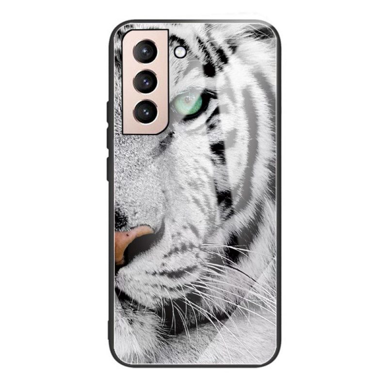 Skal För Samsung Galaxy S22 5G Tiger Härdat Glas