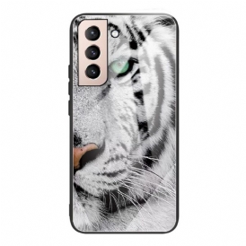 Skal För Samsung Galaxy S22 5G Tiger Härdat Glas