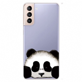 Skal För Samsung Galaxy S22 5G Transparent Panda