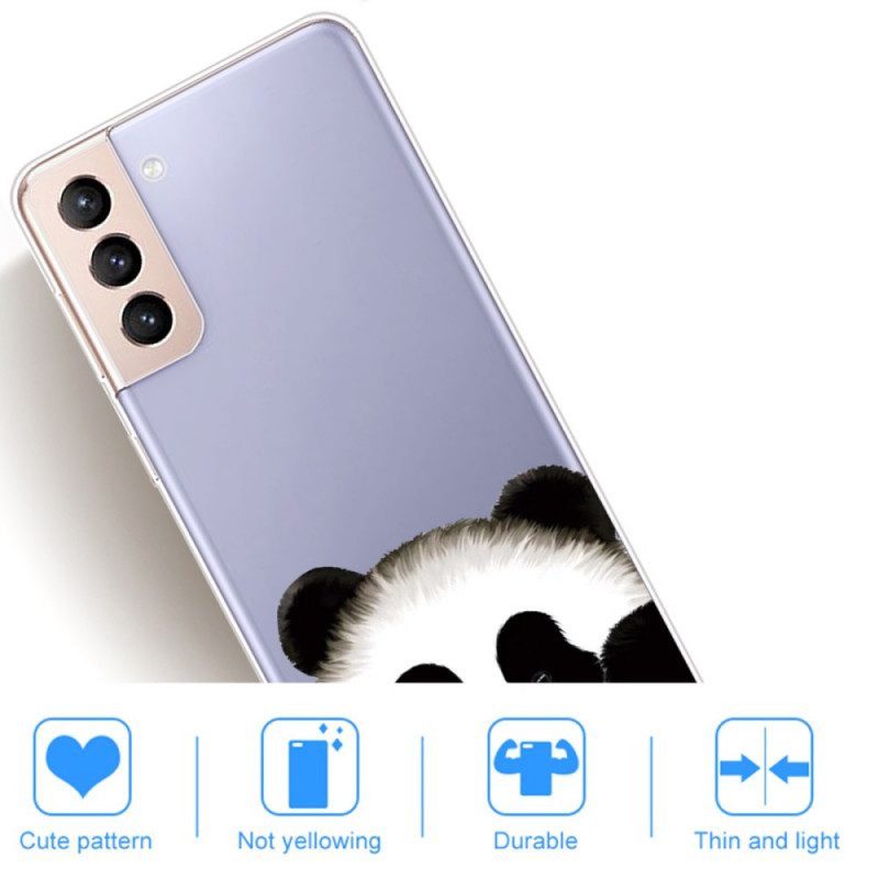 Skal För Samsung Galaxy S22 5G Transparent Panda