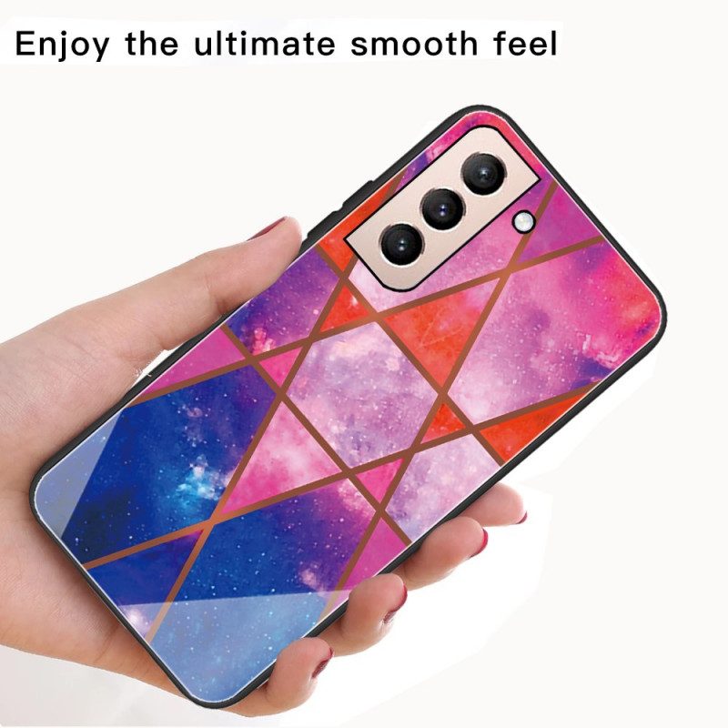 Skal För Samsung Galaxy S22 5G Variabel Geometrisk Marmor