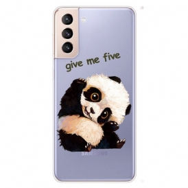 Skal För Samsung Galaxy S22 Plus 5G Panda Ge Mig Fem