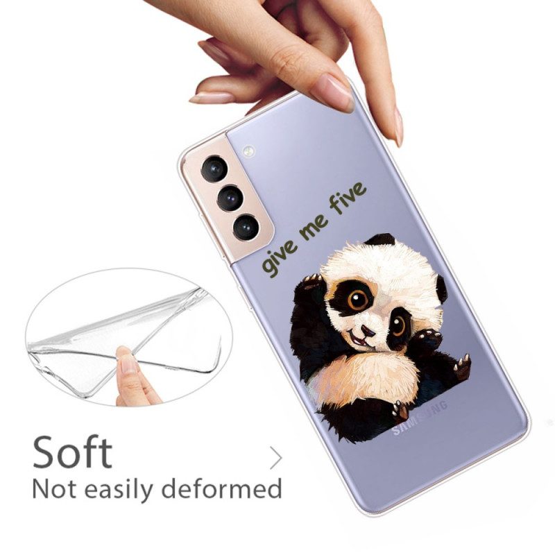 Skal För Samsung Galaxy S22 Plus 5G Panda Ge Mig Fem