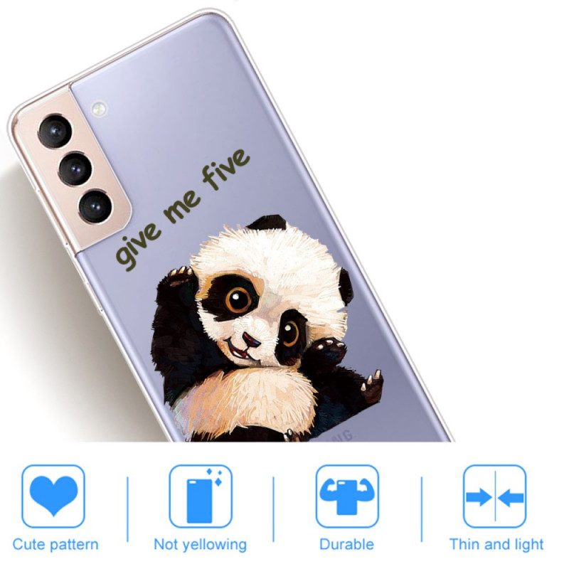Skal För Samsung Galaxy S22 Plus 5G Panda Ge Mig Fem