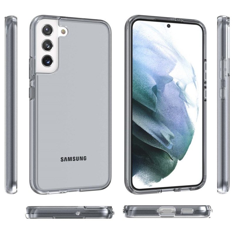 Skal För Samsung Galaxy S22 Plus 5G Transparent Hybridfärgad
