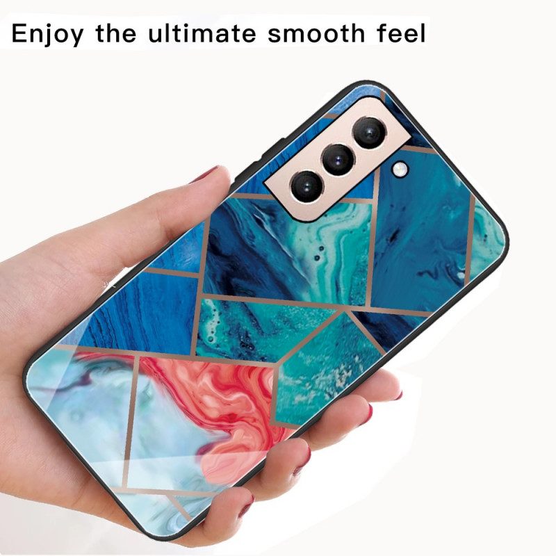 Skal För Samsung Galaxy S22 Plus 5G Variabel Geometrisk Marmor