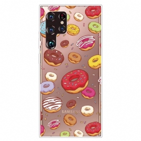 Skal För Samsung Galaxy S22 Ultra 5G Älskar Donuts