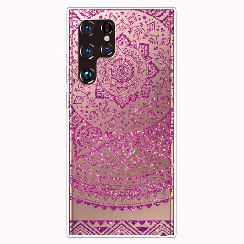 Skal För Samsung Galaxy S22 Ultra 5G Mandala Design