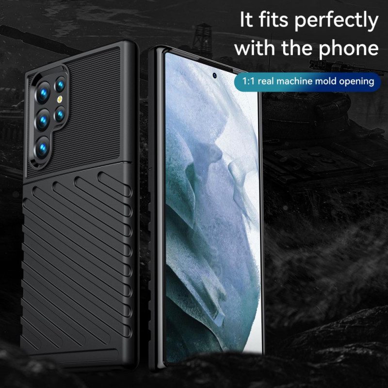 Skal För Samsung Galaxy S22 Ultra 5G Thunder Series