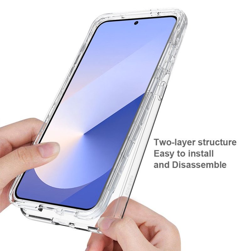 Skal För Samsung Galaxy S25 5g Edge 2-i-1 Transparent