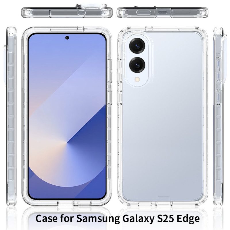 Skal För Samsung Galaxy S25 5g Edge 2-i-1 Transparent