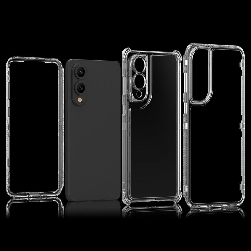 Skal För Samsung Galaxy S25 5g Edge Avtagbar 3-i-1