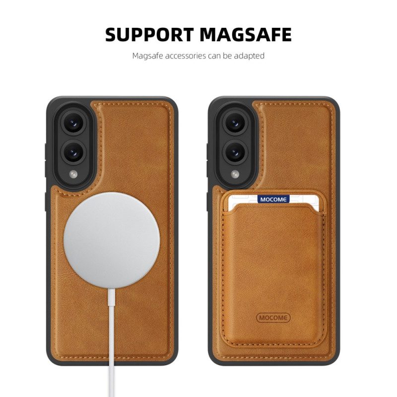 Skal För Samsung Galaxy S25 5g Edge Magnetisk Med Avtagbar Korthållare