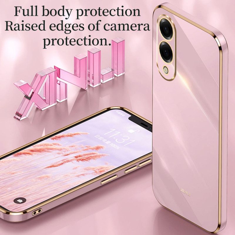 Skal För Samsung Galaxy S25 5g Edge Xinli Ringhållare