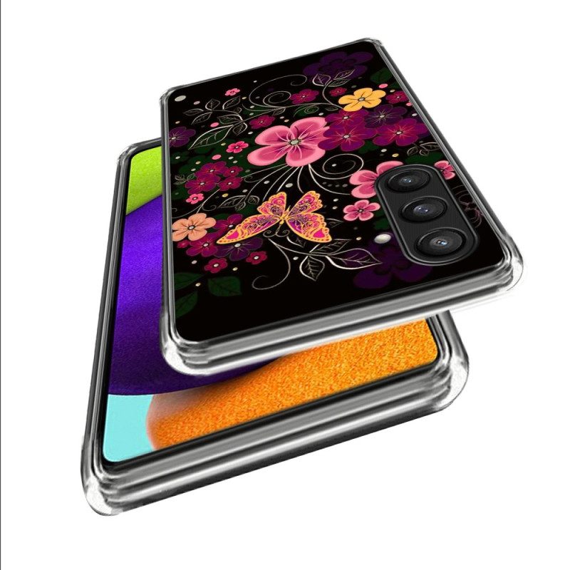 Skal För Samsung Galaxy S25 5g Floralie