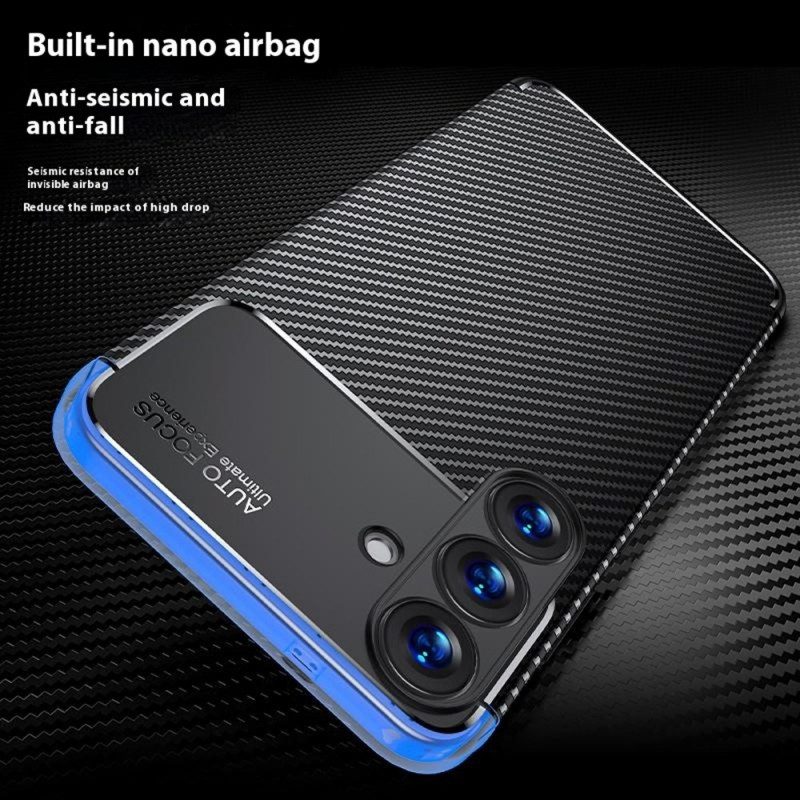 Skal För Samsung Galaxy S25 5g Kolfiber