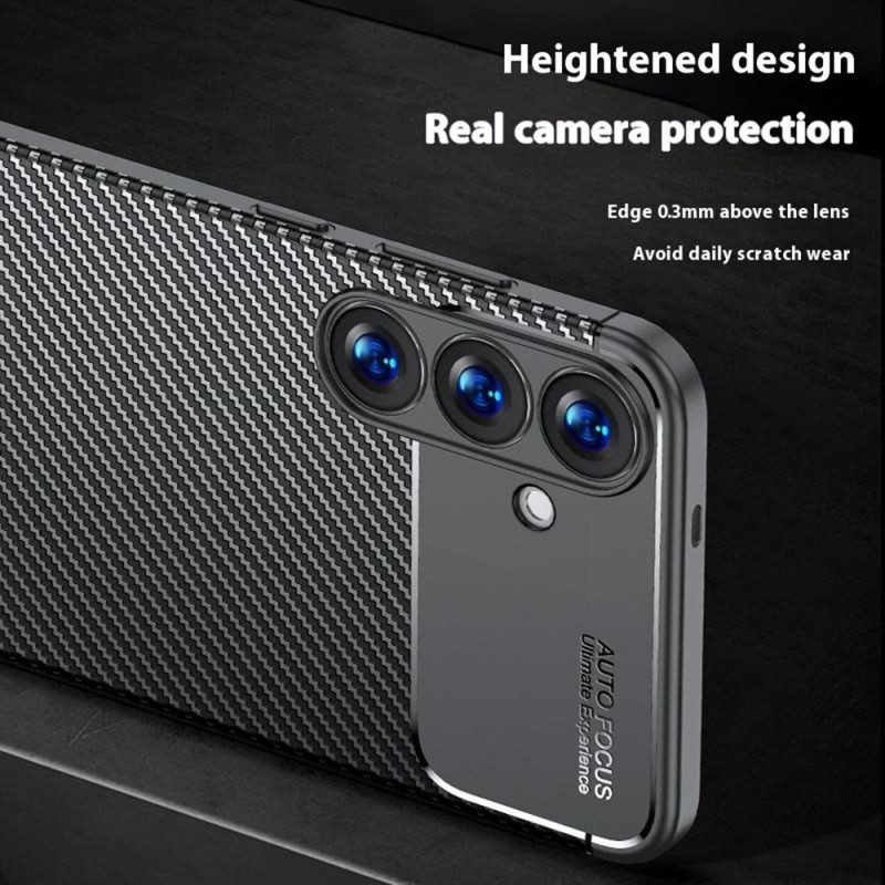 Skal För Samsung Galaxy S25 5g Kolfiber