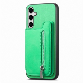 Skal För Samsung Galaxy S25 5g Med Avtagbar Magnetisk Korthållare