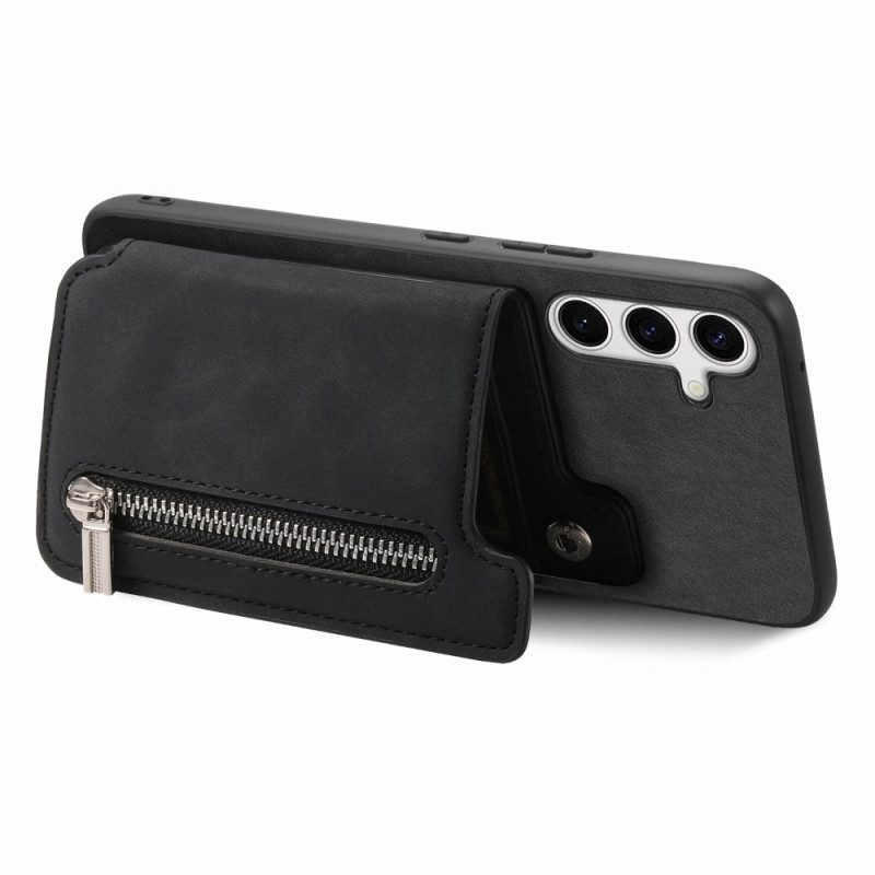 Skal För Samsung Galaxy S25 5g Med Avtagbar Magnetisk Korthållare