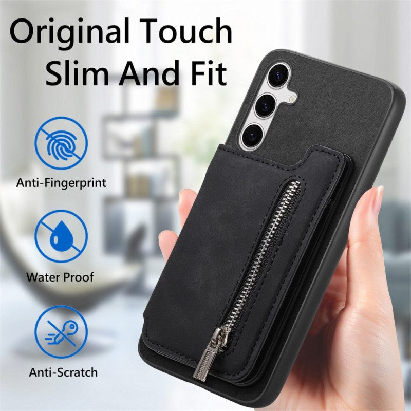 Skal För Samsung Galaxy S25 5g Med Avtagbar Magnetisk Korthållare