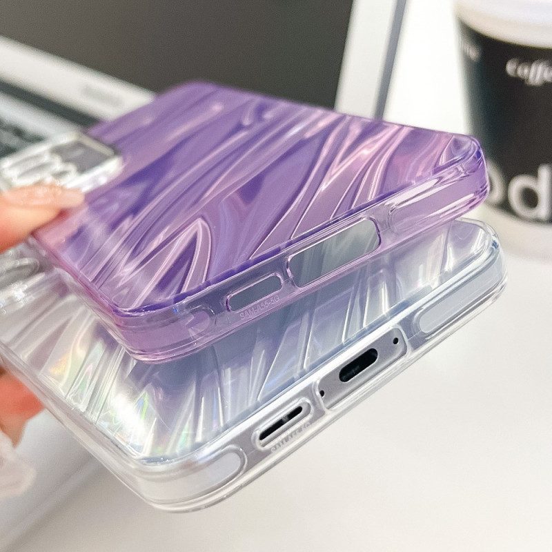 Skal För Samsung Galaxy S25 5g Pärlemorskimrande Med Skyddsfilm