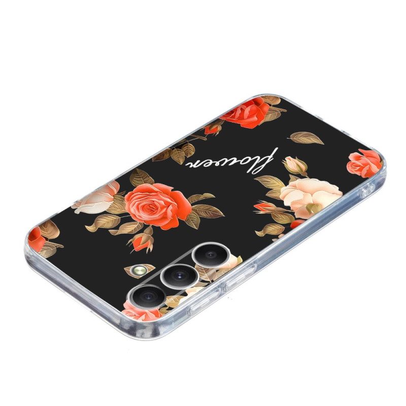 Skal För Samsung Galaxy S25 Fe Blommor