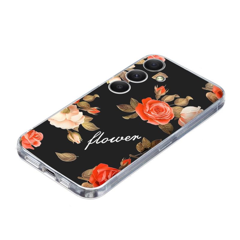 Skal För Samsung Galaxy S25 Fe Blommor