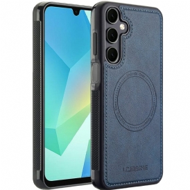 Skal För Samsung Galaxy S25 Fe Magsafe-kompatibel Läderstil