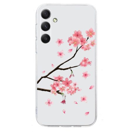Skal För Samsung Galaxy S25 Fe Plommonblommor