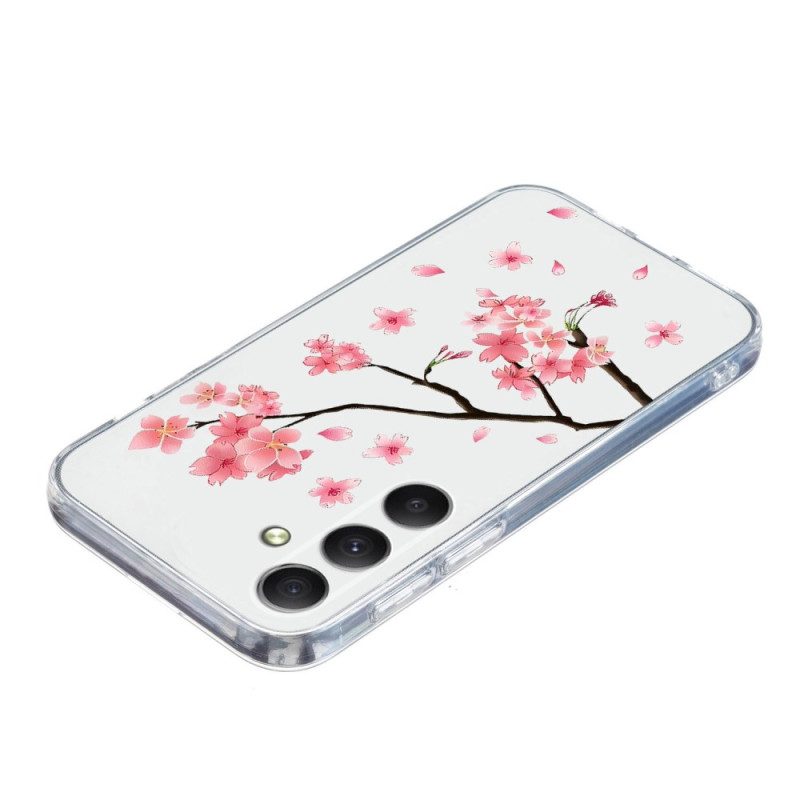 Skal För Samsung Galaxy S25 Fe Plommonblommor
