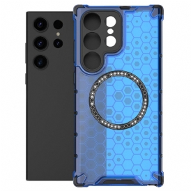 Skal För Samsung Galaxy S25 Ultra 5g Magsafe Honeycomb Kompatibel